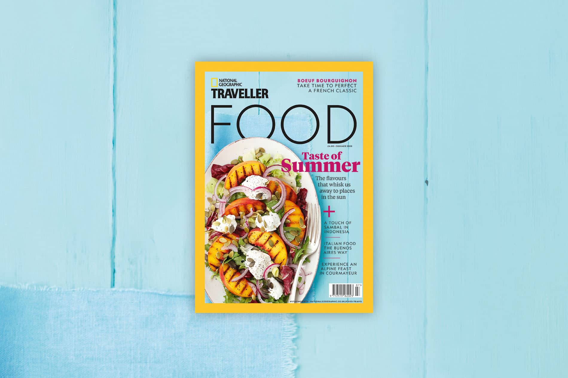 July 2020 cover – National Geographic Traveller Food