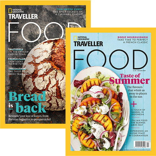 National Geographic Traveller Food covers