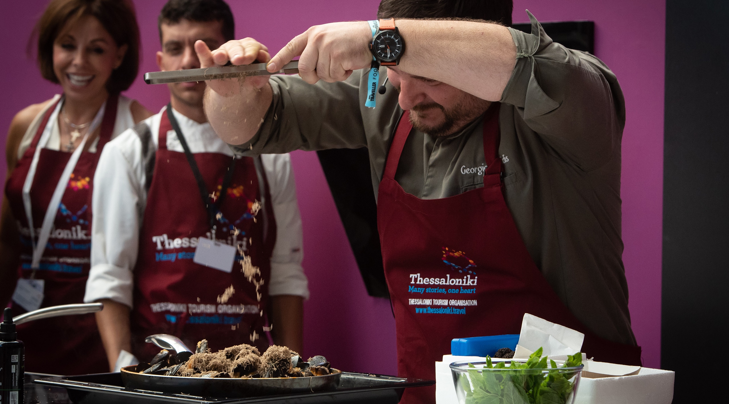 A photograph from the National Geographic Traveller Food Festival 2019.