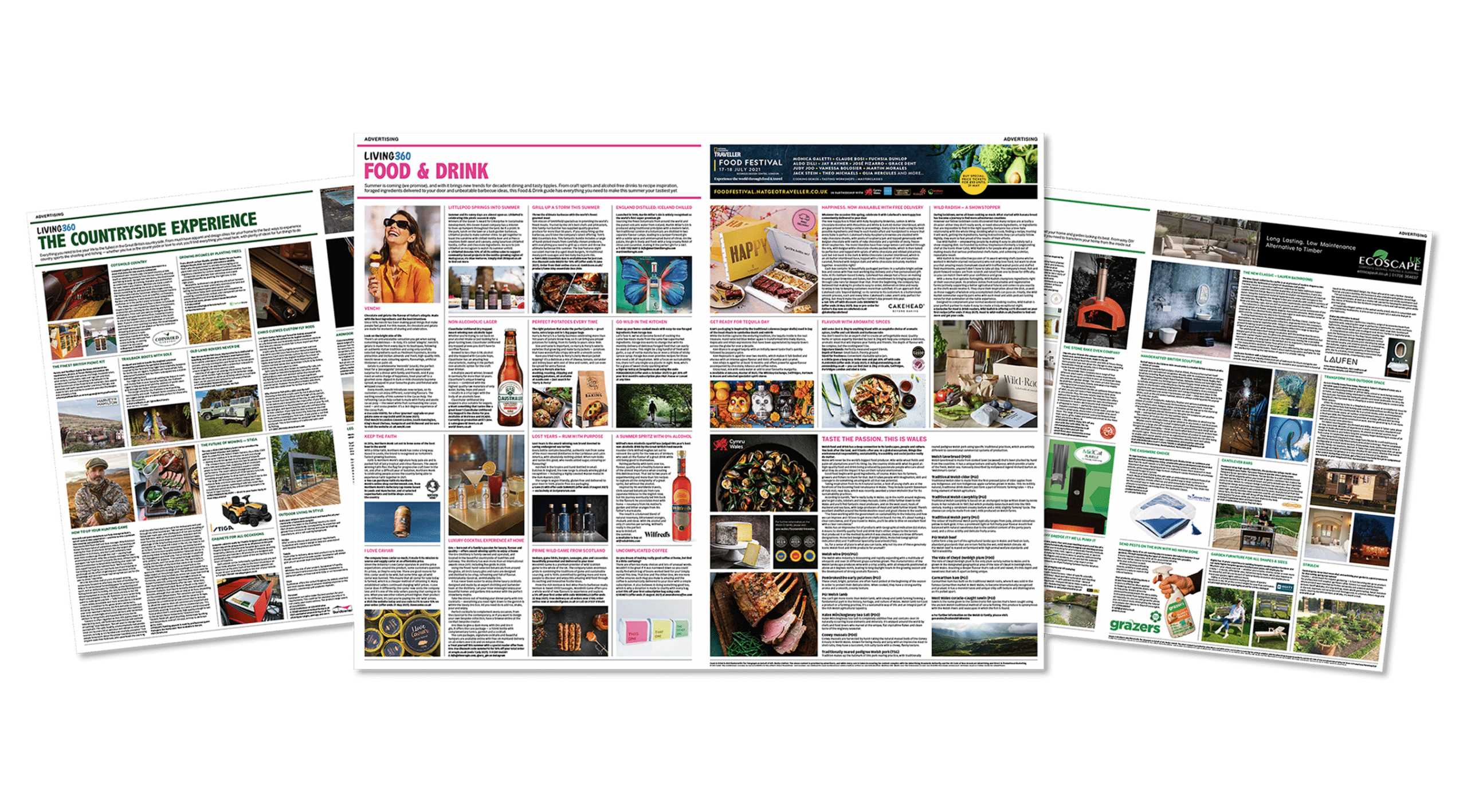 APL Media’s newspaper division produces a weekly, branded-content, double-page spread for The Telegraph on Saturday.