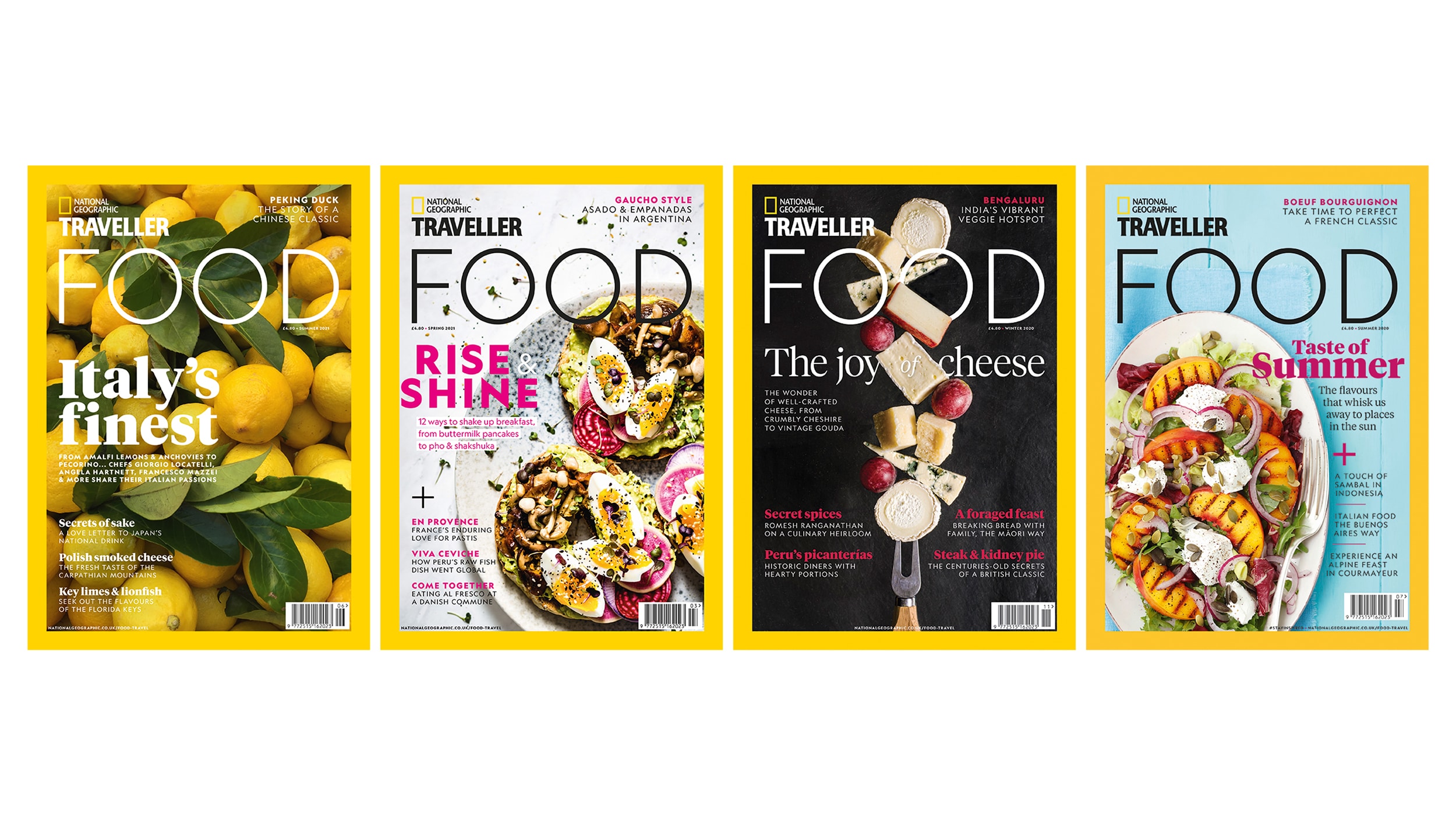 National Geographic Traveller (UK) Food covers.
