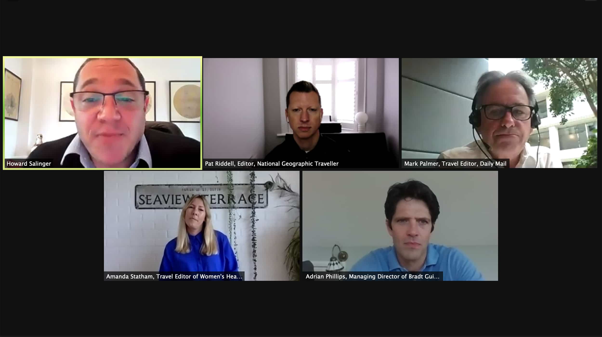 A screenshot from the Social with Media webinar.