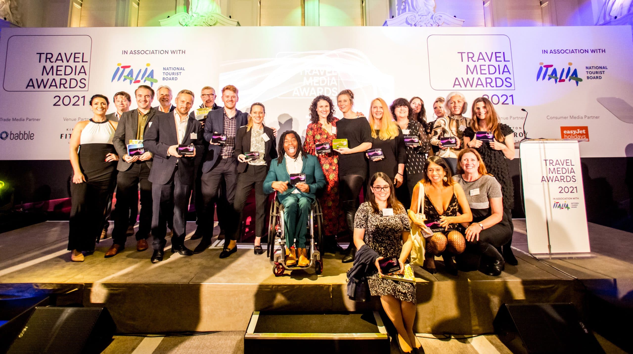 The winners of the Travel Media Awards 2021. Image: Hannan Images